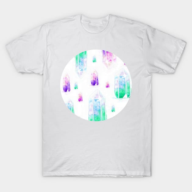 End of the summer Crystals T-Shirt by AlessiaGreen